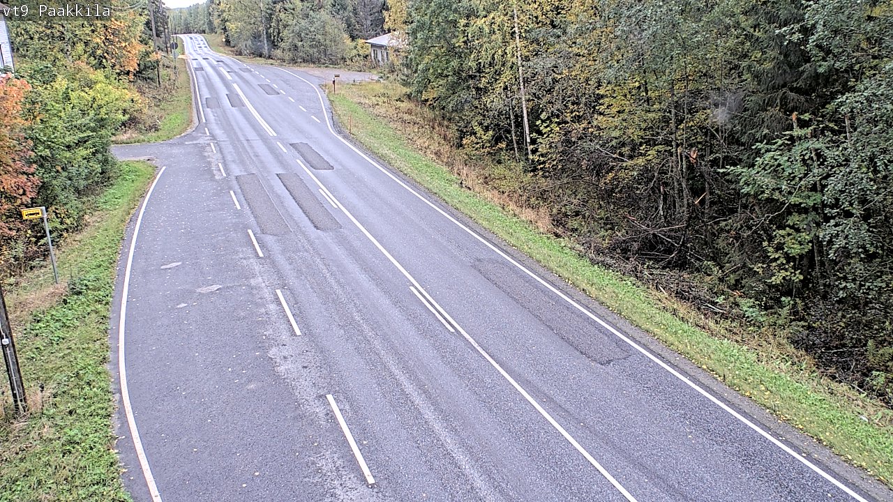 Weather Camera Image Road 9 Tuusniemi, Paakkila, Tuusniemi, Pohjois-Savo