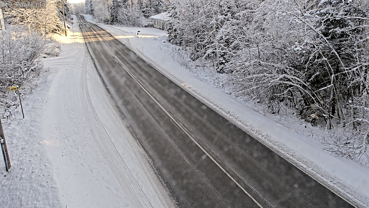 Kelikamerat Kuva Tie 9 Tuusniemi, Paakkila, Tuusniemi, Pohjois-Savo