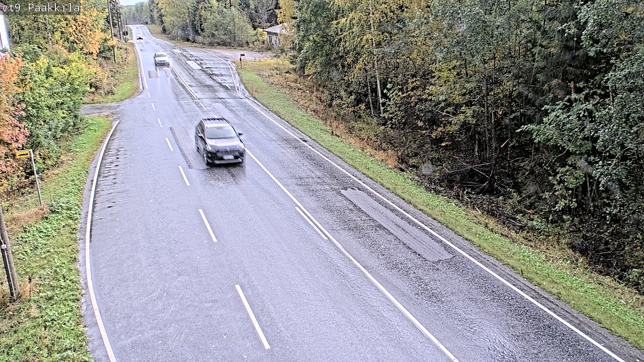 Kelikamerat Kuva Tie 9 Tuusniemi, Paakkila, Tuusniemi, Pohjois-Savo