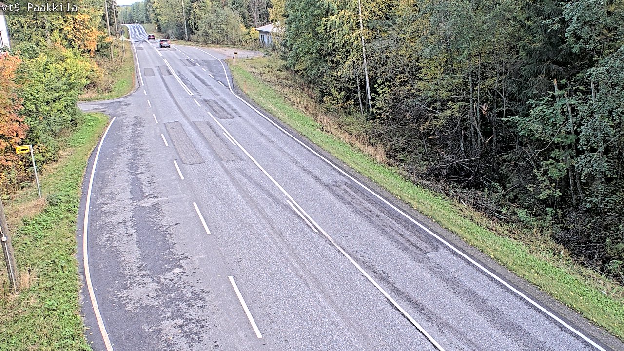 Kelikamerat Kuva Tie 9 Tuusniemi, Paakkila, Tuusniemi, Pohjois-Savo