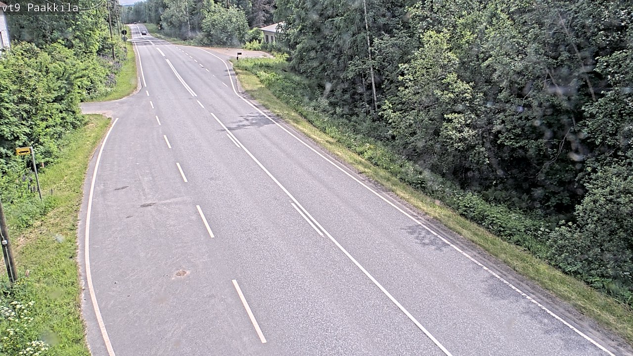 Weather Camera Image Road 9 Tuusniemi, Paakkila, Tuusniemi, Pohjois-Savo