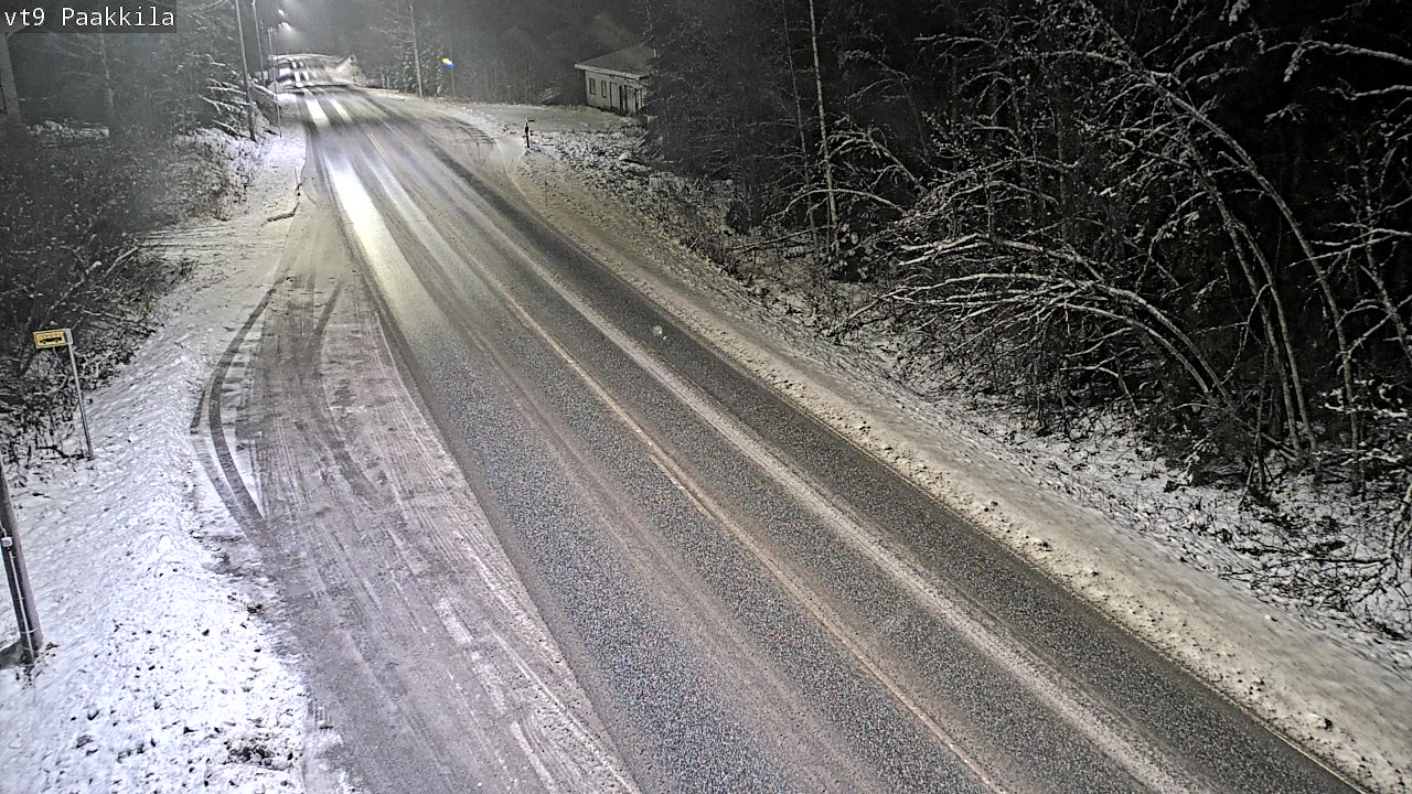 Weather Camera Image Road 9 Tuusniemi, Paakkila, Tuusniemi, Pohjois-Savo