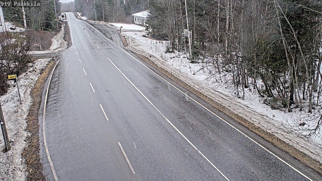 Weather Camera Image Road 9 Tuusniemi, Paakkila, Tuusniemi, Pohjois-Savo