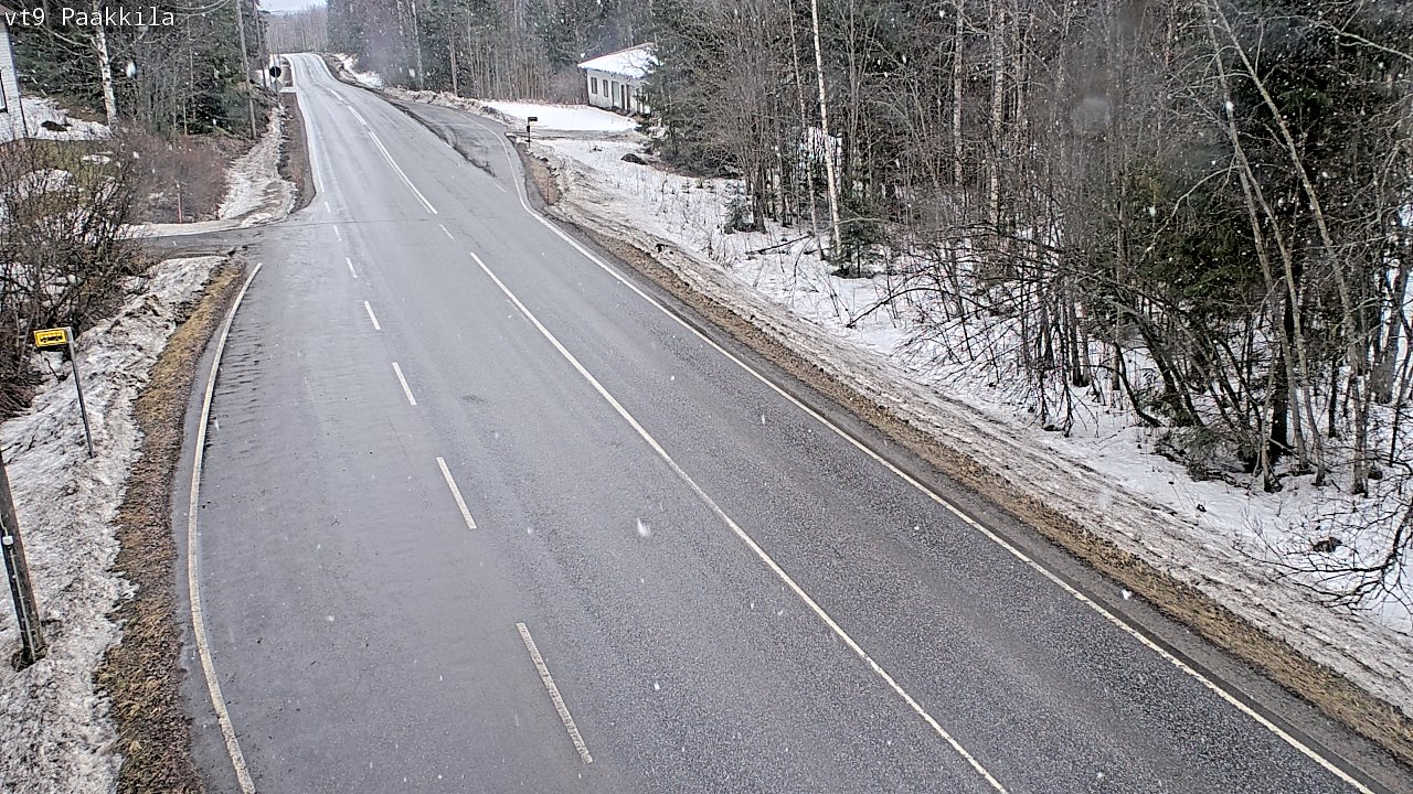 Kelikamerat Kuva Tie 9 Tuusniemi, Paakkila, Tuusniemi, Pohjois-Savo