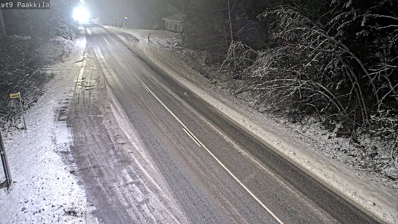 Weather Camera Image Road 9 Tuusniemi, Paakkila, Tuusniemi, Pohjois-Savo