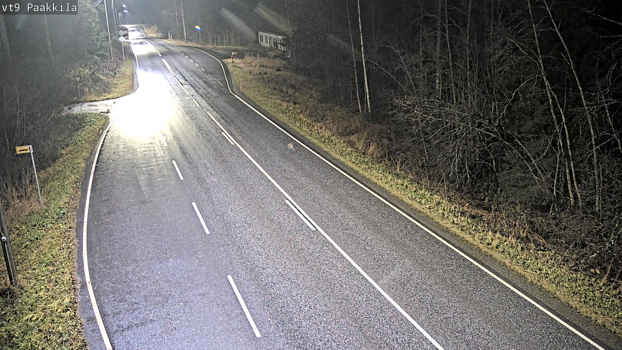 Weather Camera Image Väg 9 Tuusniemi, Paakkila, Tuusniemi, Pohjois-Savo
