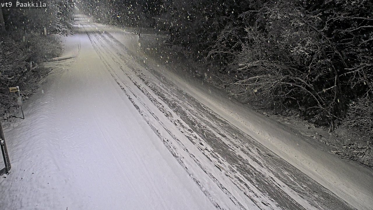 Kelikamerat Kuva Tie 9 Tuusniemi, Paakkila, Tuusniemi, Pohjois-Savo