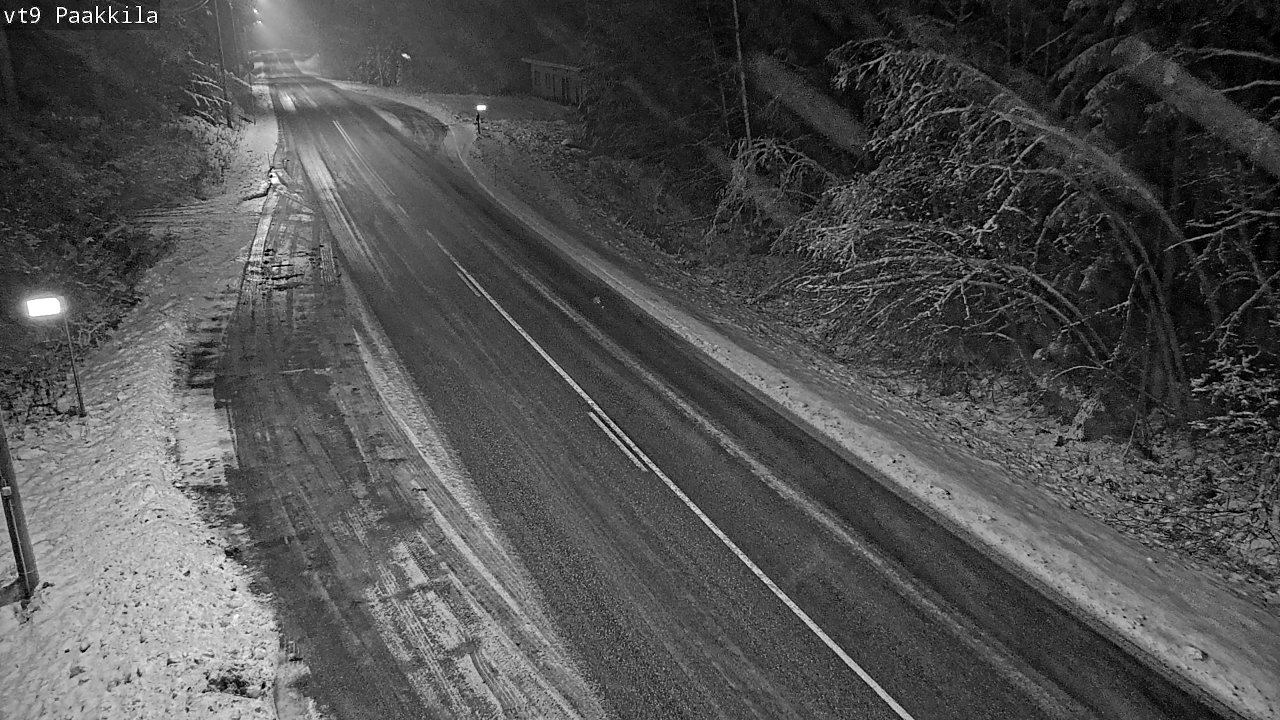 Weather Camera Image Road 9 Tuusniemi, Paakkila, Tuusniemi, Pohjois-Savo