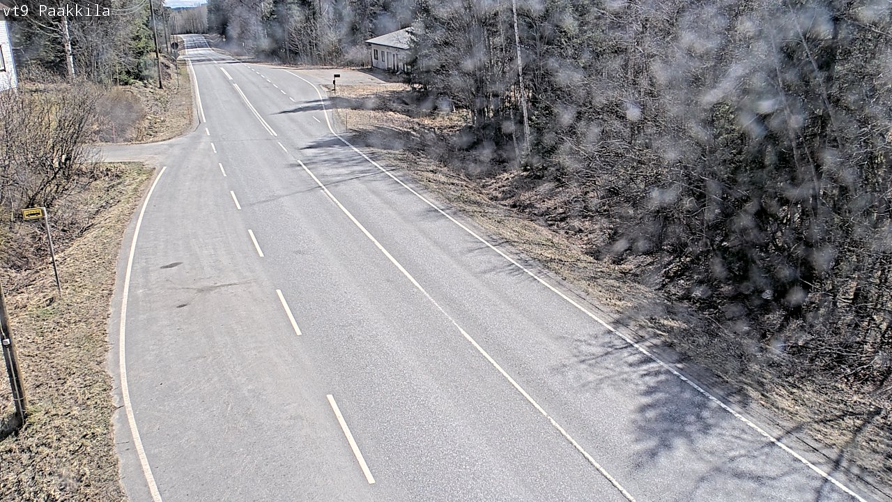 Weather Camera Image Väg 9 Tuusniemi, Paakkila, Tuusniemi, Pohjois-Savo
