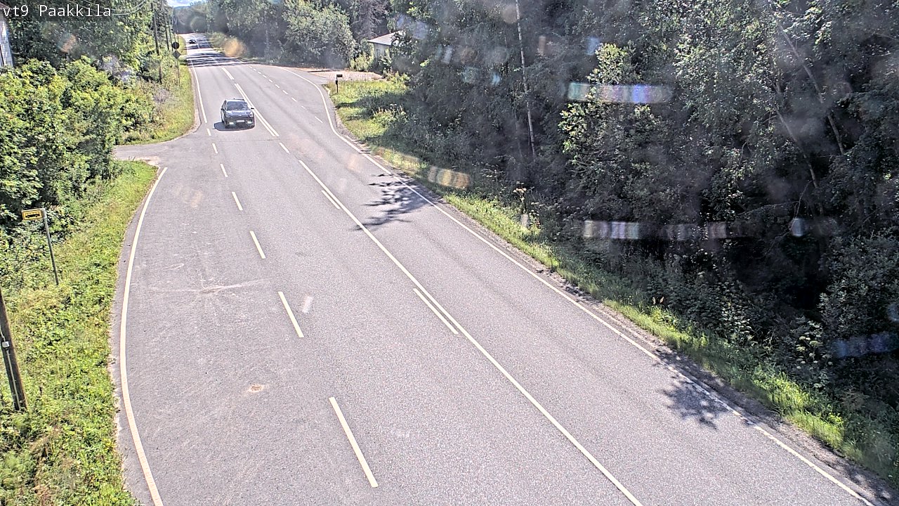 Weather Camera Image Väg 9 Tuusniemi, Paakkila, Tuusniemi, Pohjois-Savo
