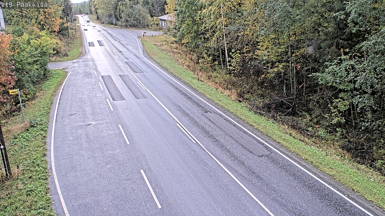 Weather Camera Image Väg 9 Tuusniemi, Paakkila, Tuusniemi, Pohjois-Savo