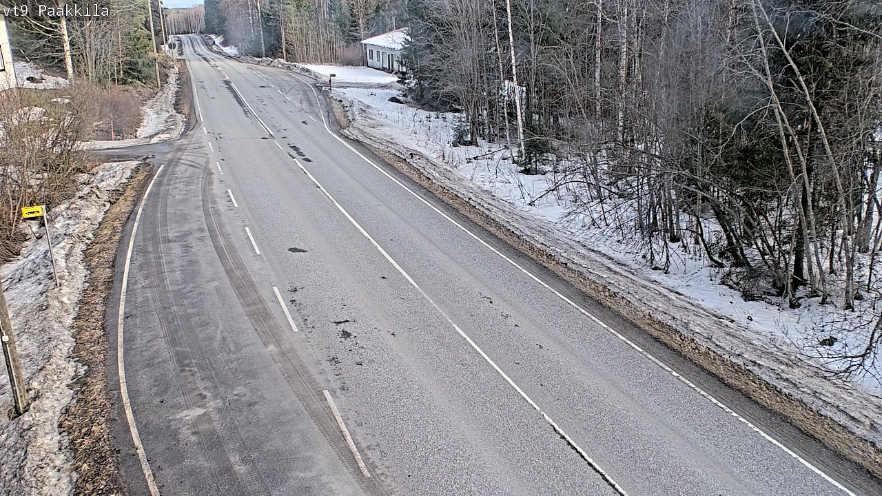 Kelikamerat Kuva Tie 9 Tuusniemi, Paakkila, Tuusniemi, Pohjois-Savo