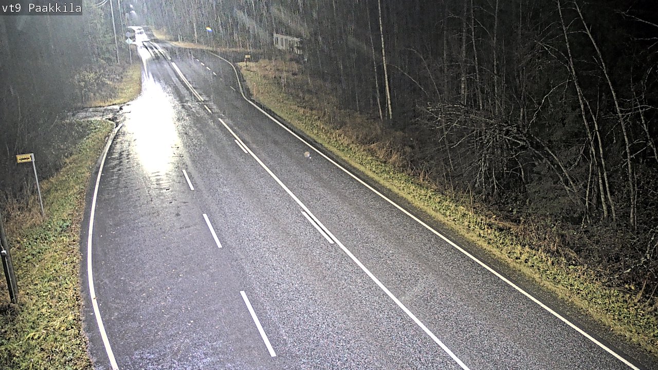 Weather Camera Image Väg 9 Tuusniemi, Paakkila, Tuusniemi, Pohjois-Savo