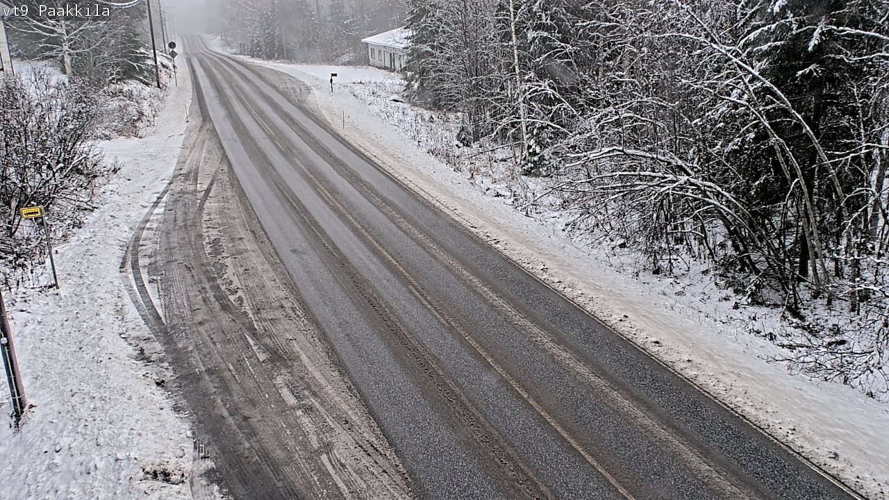 Weather Camera Image Road 9 Tuusniemi, Paakkila, Tuusniemi, Pohjois-Savo