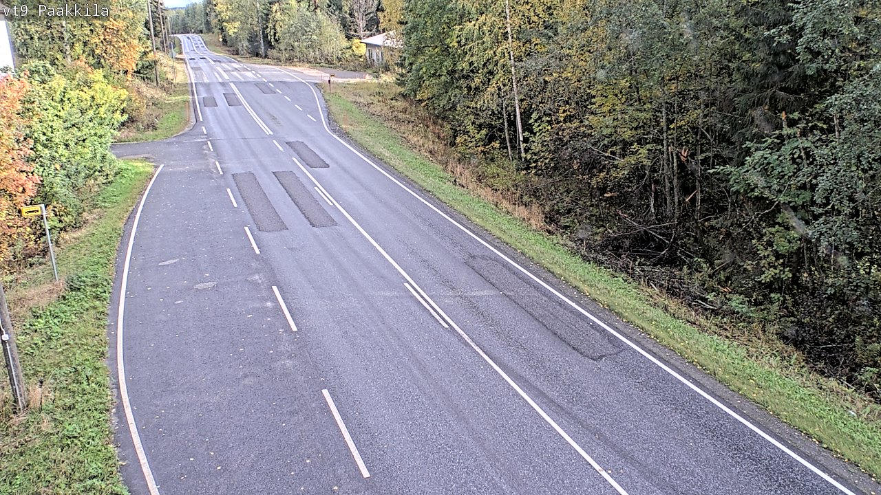 Kelikamerat Kuva Tie 9 Tuusniemi, Paakkila, Tuusniemi, Pohjois-Savo