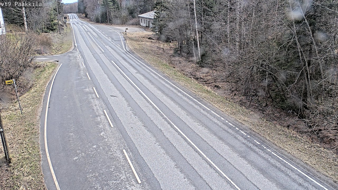 Weather Camera Image Väg 9 Tuusniemi, Paakkila, Tuusniemi, Pohjois-Savo