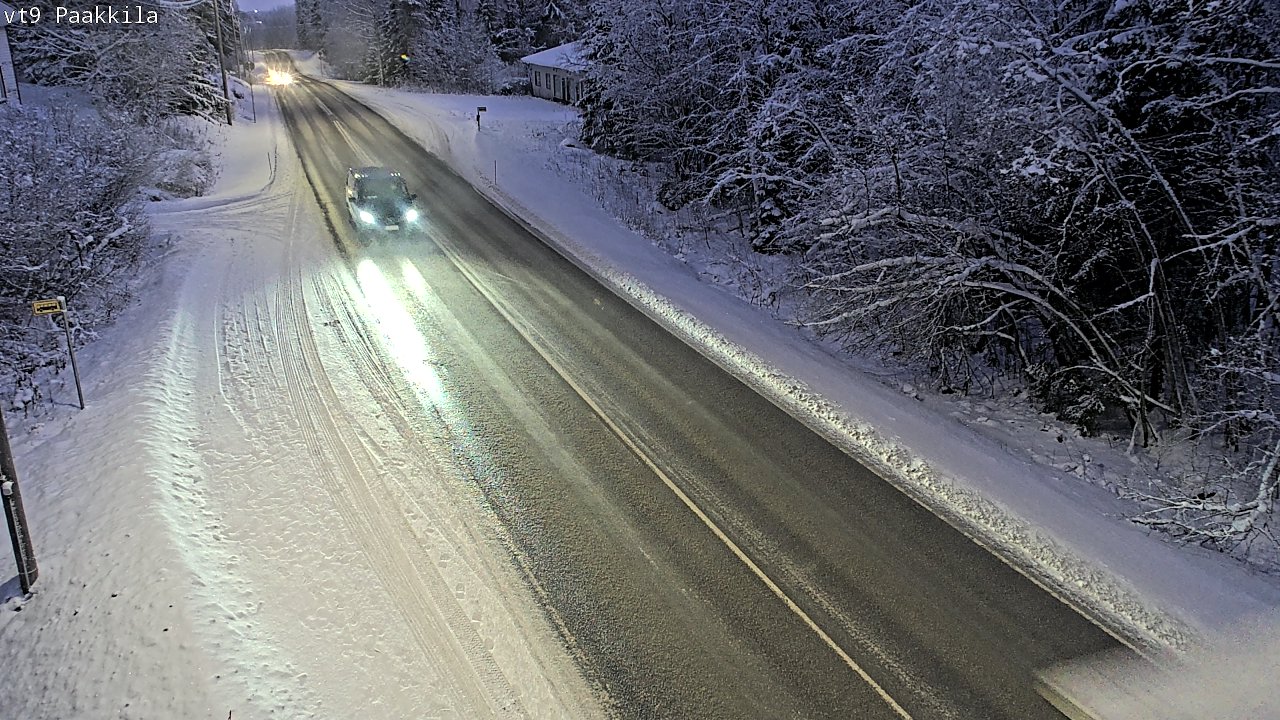 Kelikamerat Kuva Tie 9 Tuusniemi, Paakkila, Tuusniemi, Pohjois-Savo