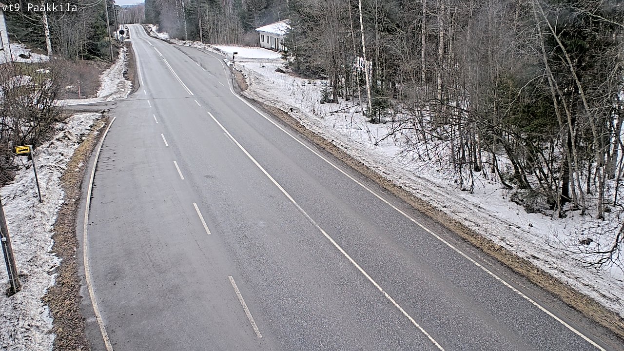 Kelikamerat Kuva Tie 9 Tuusniemi, Paakkila, Tuusniemi, Pohjois-Savo