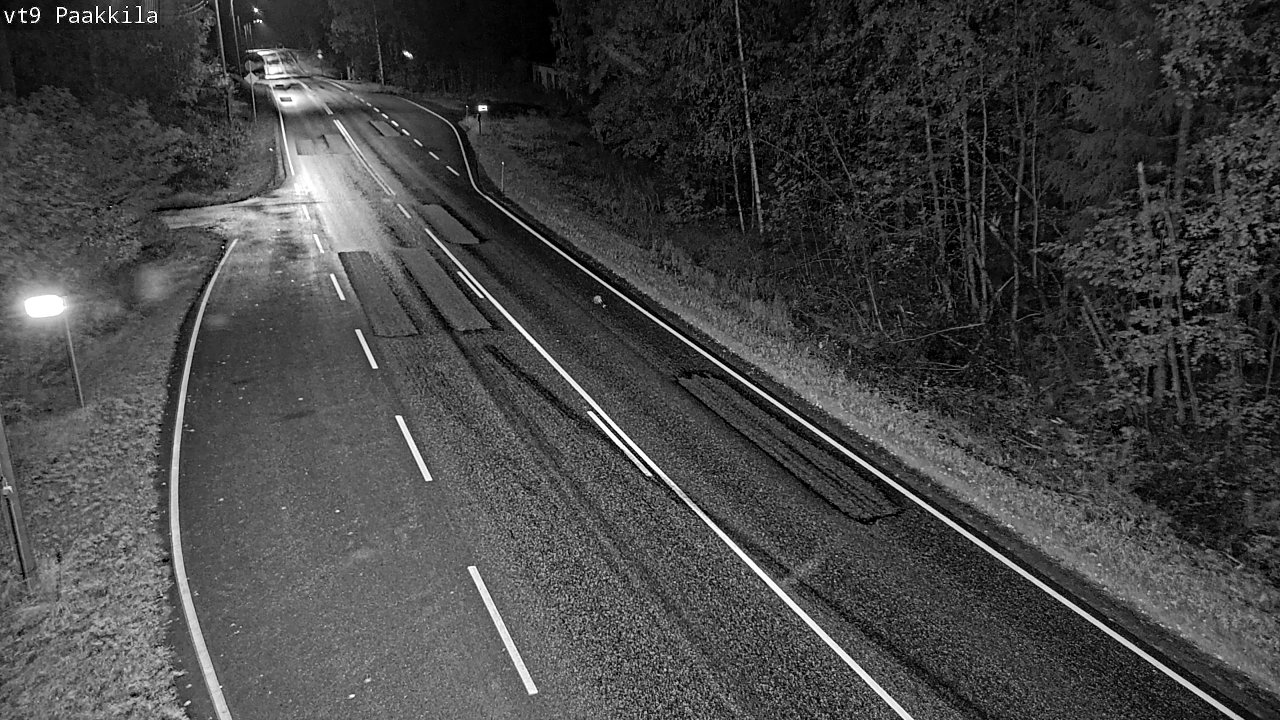 Kelikamerat Kuva Tie 9 Tuusniemi, Paakkila, Tuusniemi, Pohjois-Savo