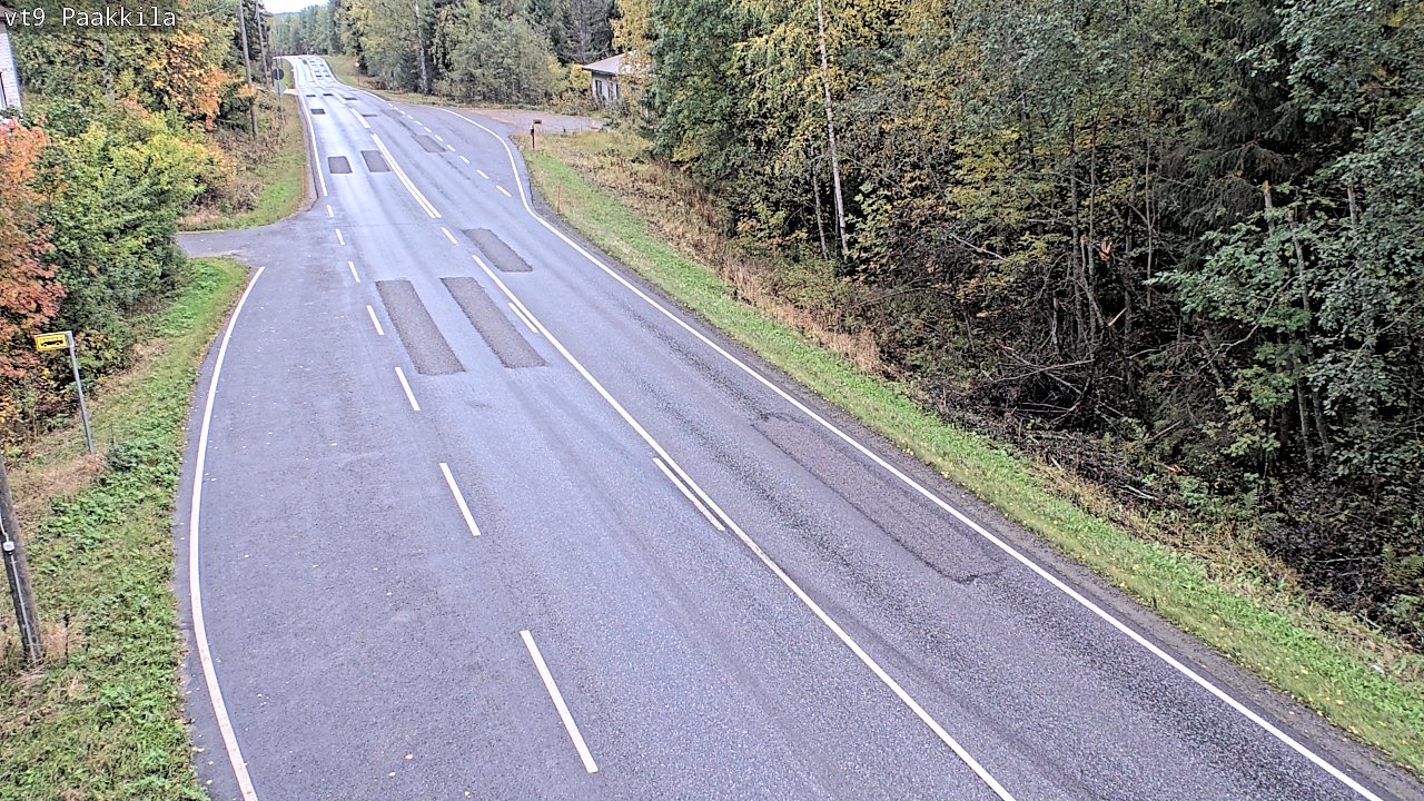 Kelikamerat Kuva Tie 9 Tuusniemi, Paakkila, Tuusniemi, Pohjois-Savo