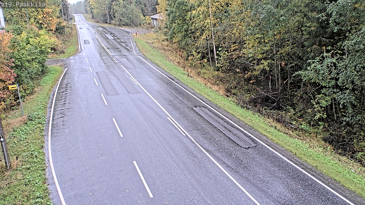 Kelikamerat Kuva Tie 9 Tuusniemi, Paakkila, Tuusniemi, Pohjois-Savo