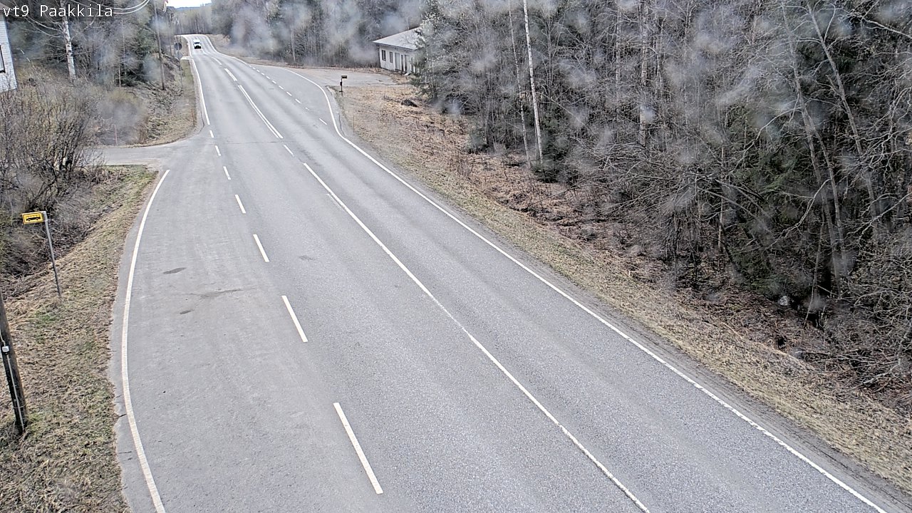 Weather Camera Image Road 9 Tuusniemi, Paakkila, Tuusniemi, Pohjois-Savo
