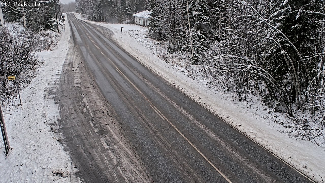 Weather Camera Image Road 9 Tuusniemi, Paakkila, Tuusniemi, Pohjois-Savo