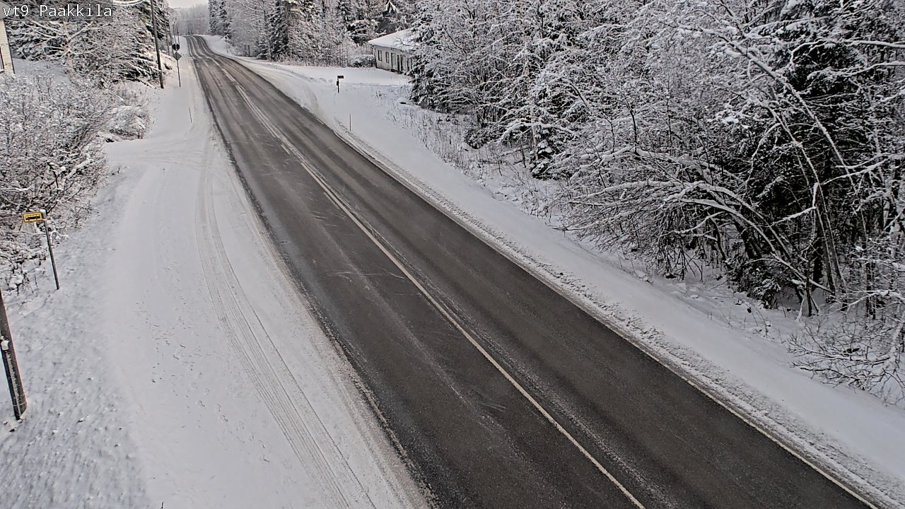 Kelikamerat Kuva Tie 9 Tuusniemi, Paakkila, Tuusniemi, Pohjois-Savo