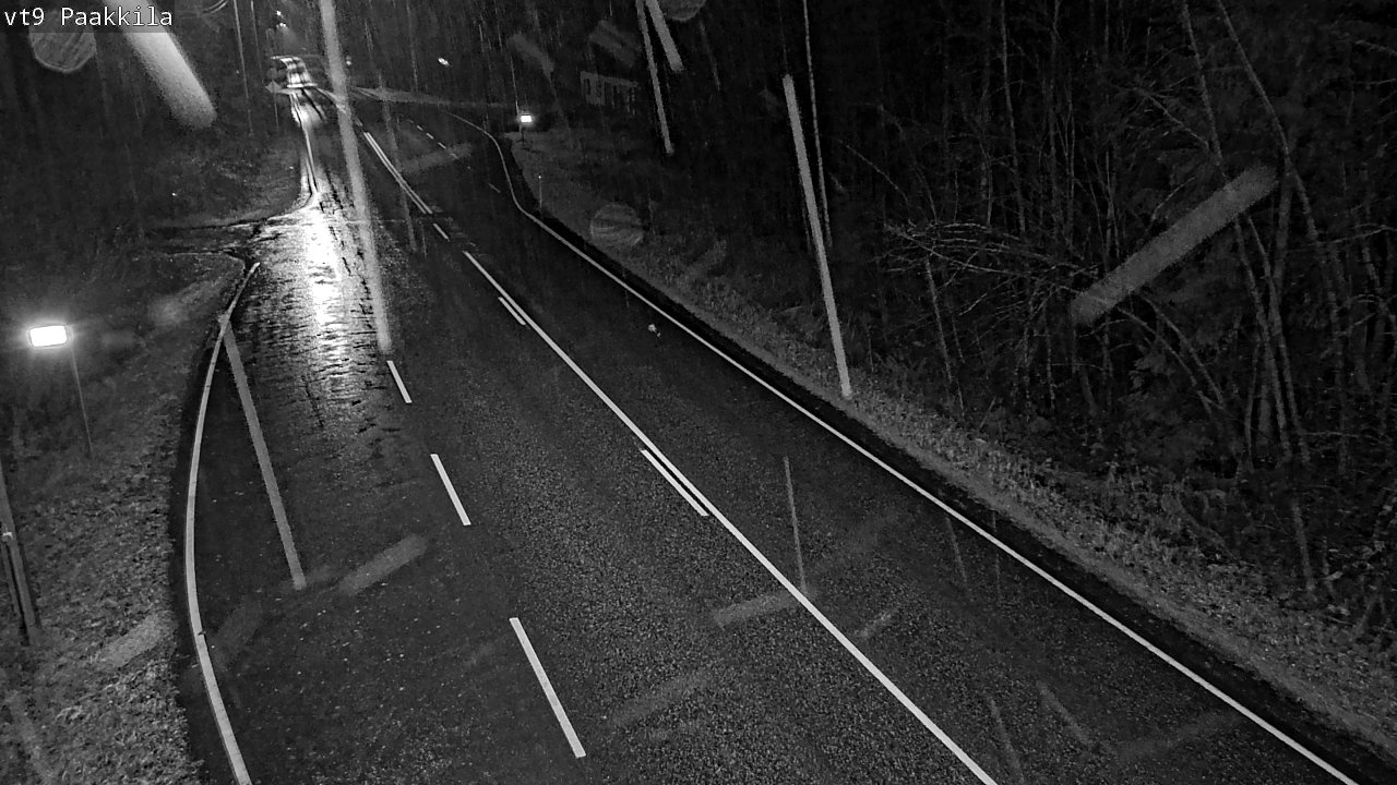Weather Camera Image Väg 9 Tuusniemi, Paakkila, Tuusniemi, Pohjois-Savo