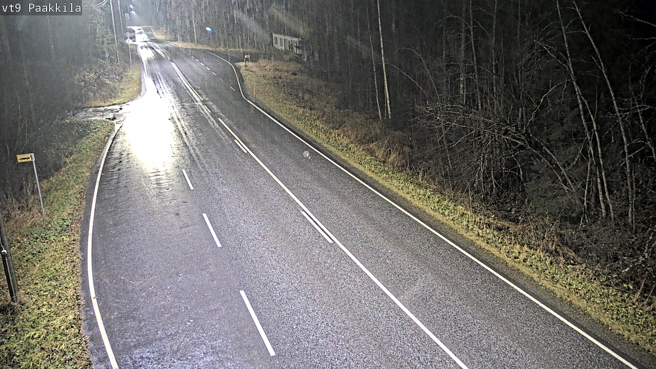 Weather Camera Image Väg 9 Tuusniemi, Paakkila, Tuusniemi, Pohjois-Savo