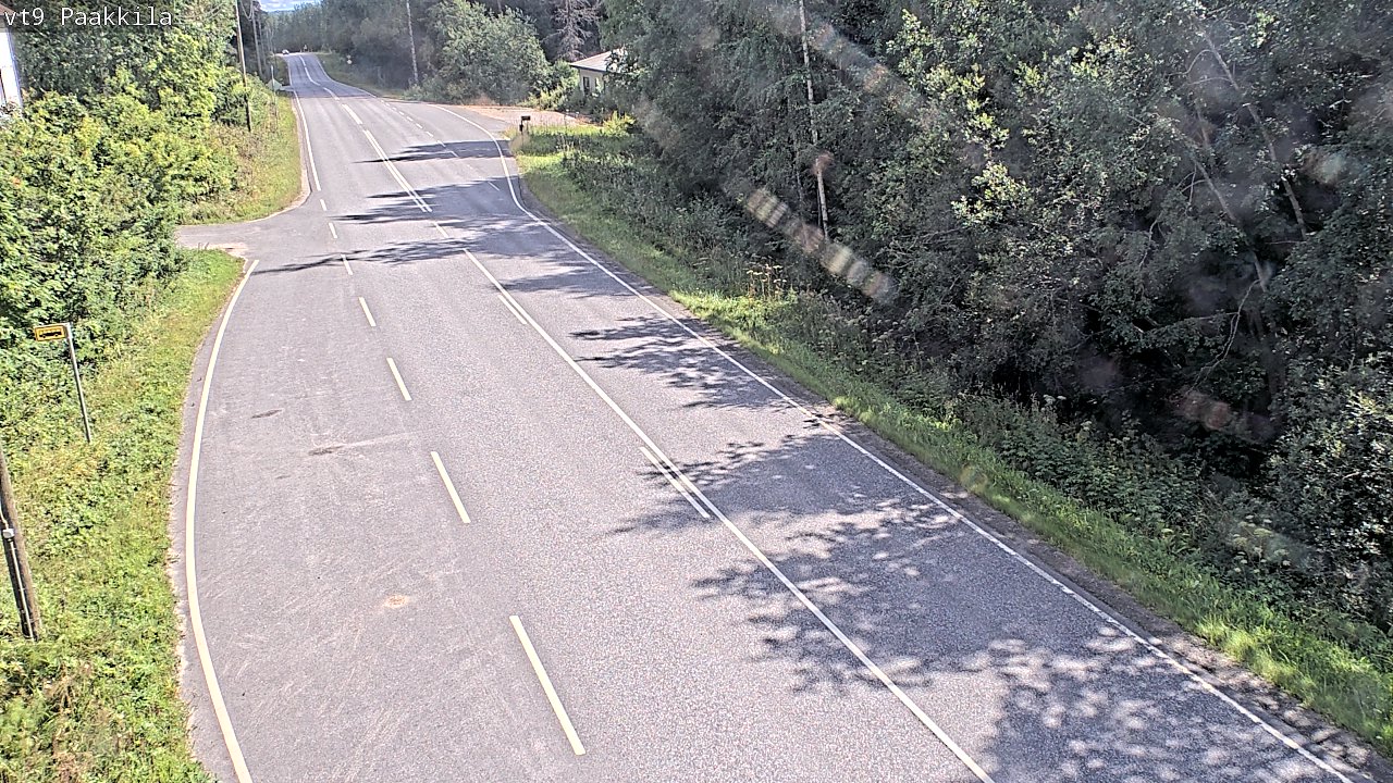 Weather Camera Image Väg 9 Tuusniemi, Paakkila, Tuusniemi, Pohjois-Savo