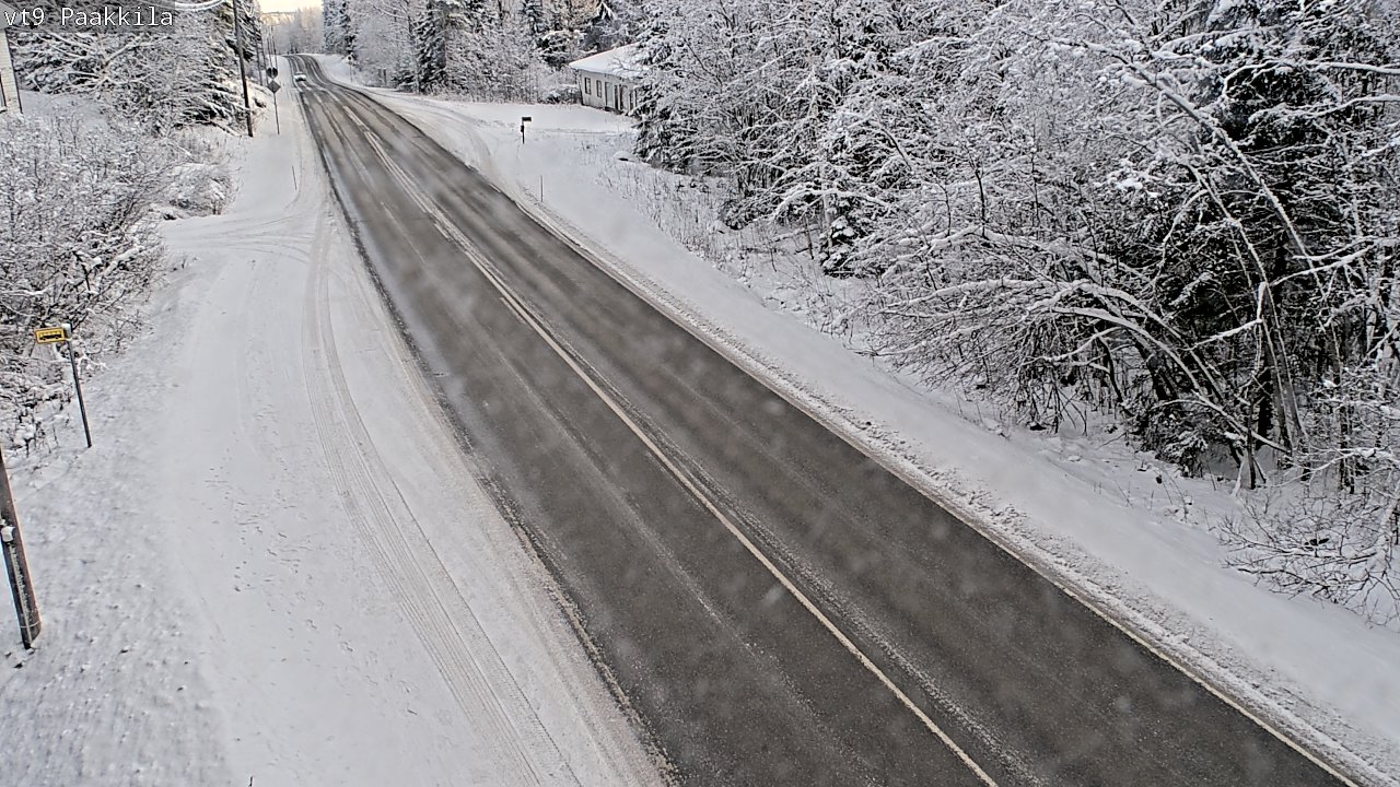 Kelikamerat Kuva Tie 9 Tuusniemi, Paakkila, Tuusniemi, Pohjois-Savo