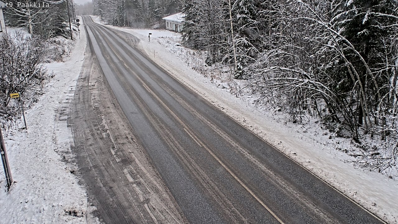 Weather Camera Image Road 9 Tuusniemi, Paakkila, Tuusniemi, Pohjois-Savo