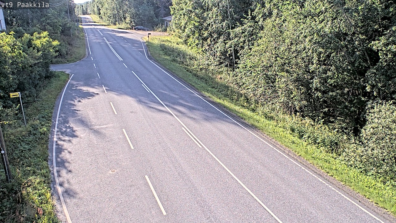 Weather Camera Image Road 9 Tuusniemi, Paakkila, Tuusniemi, Pohjois-Savo