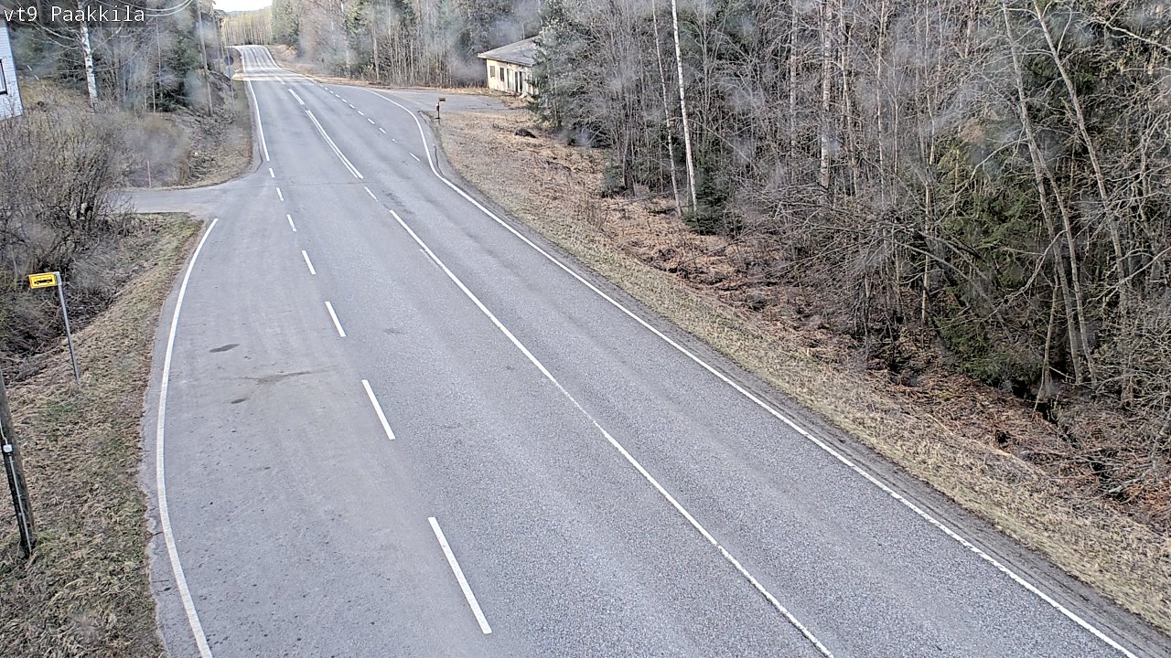 Weather Camera Image Road 9 Tuusniemi, Paakkila, Tuusniemi, Pohjois-Savo