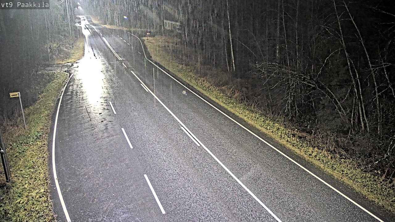Weather Camera Image Väg 9 Tuusniemi, Paakkila, Tuusniemi, Pohjois-Savo