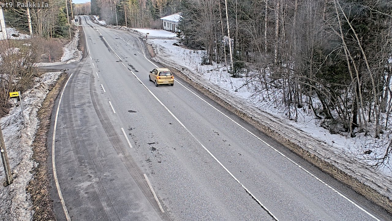 Kelikamerat Kuva Tie 9 Tuusniemi, Paakkila, Tuusniemi, Pohjois-Savo