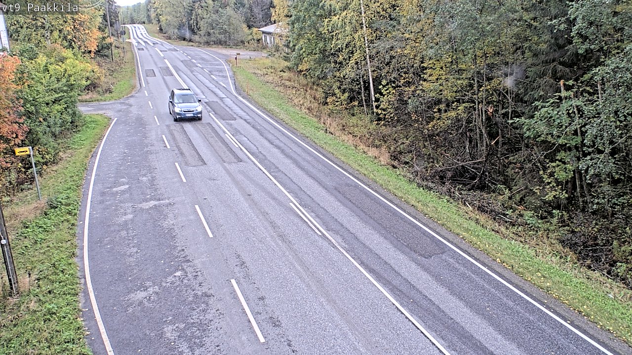 Weather Camera Image Road 9 Tuusniemi, Paakkila, Tuusniemi, Pohjois-Savo