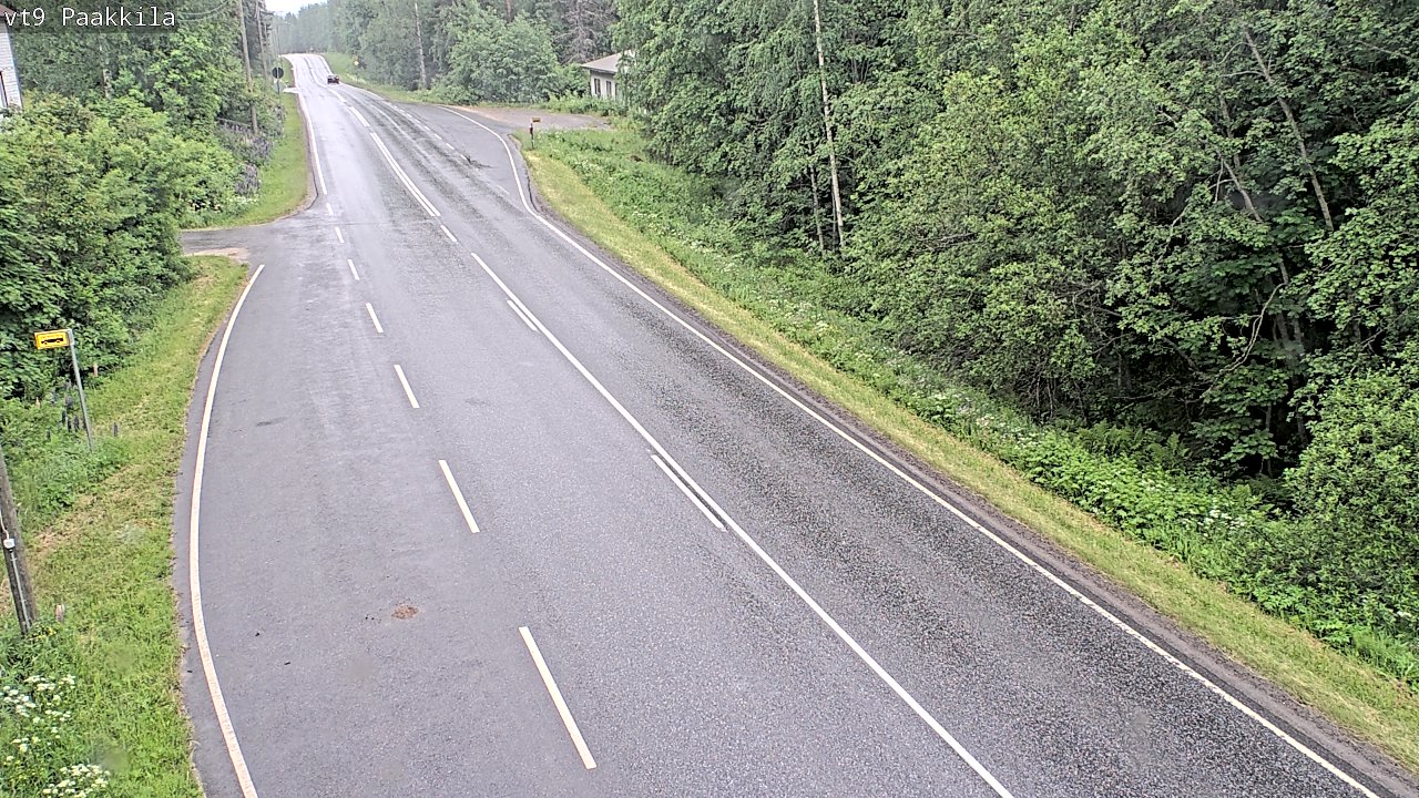 Weather Camera Image Road 9 Tuusniemi, Paakkila, Tuusniemi, Pohjois-Savo