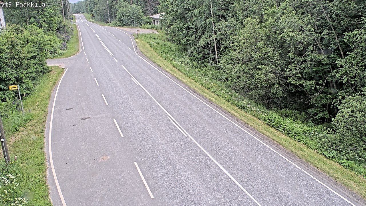 Weather Camera Image Road 9 Tuusniemi, Paakkila, Tuusniemi, Pohjois-Savo