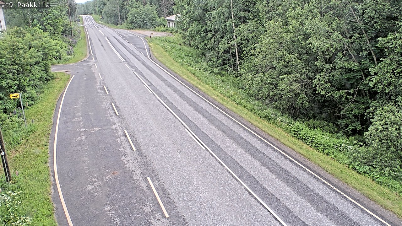 Weather Camera Image Väg 9 Tuusniemi, Paakkila, Tuusniemi, Pohjois-Savo