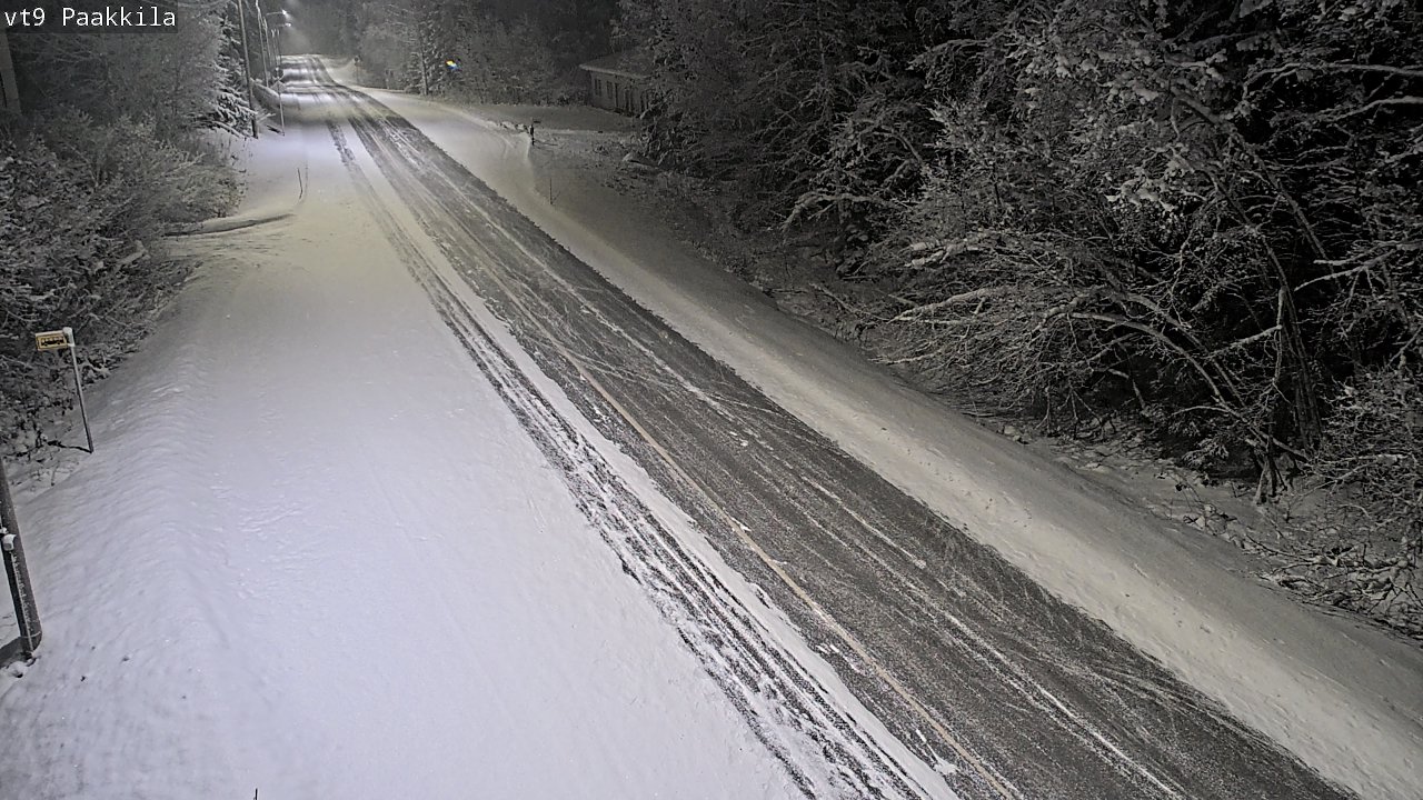 Kelikamerat Kuva Tie 9 Tuusniemi, Paakkila, Tuusniemi, Pohjois-Savo