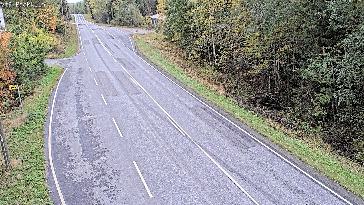 Kelikamerat Kuva Tie 9 Tuusniemi, Paakkila, Tuusniemi, Pohjois-Savo