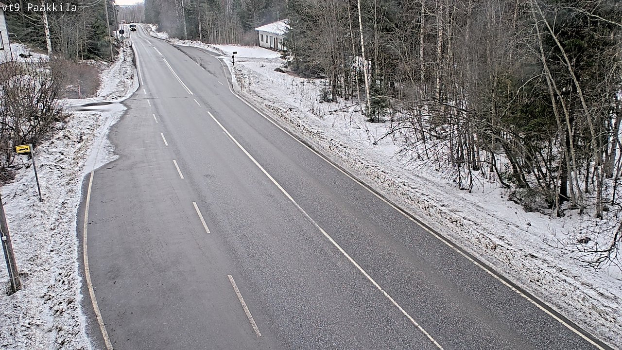 Kelikamerat Kuva Tie 9 Tuusniemi, Paakkila, Tuusniemi, Pohjois-Savo