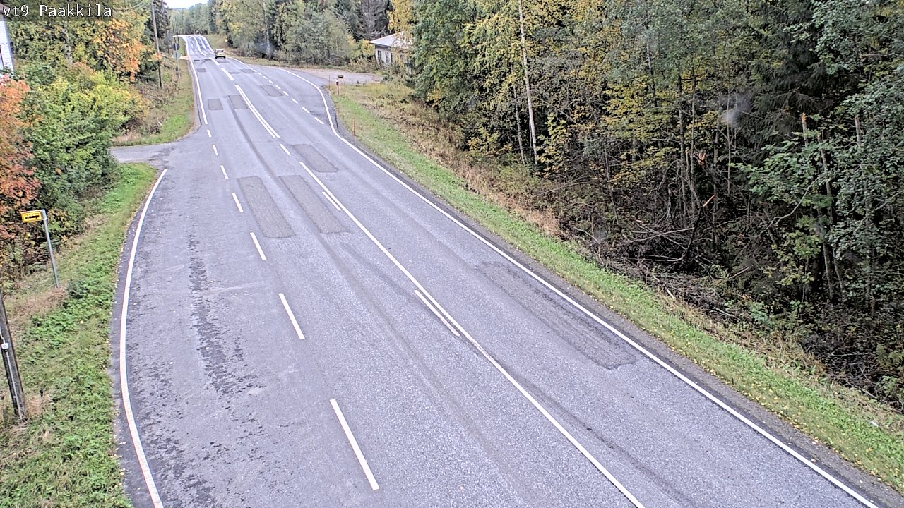 Weather Camera Image Road 9 Tuusniemi, Paakkila, Tuusniemi, Pohjois-Savo