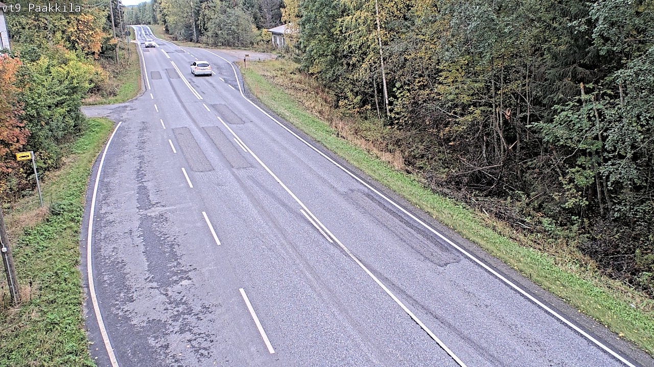 Kelikamerat Kuva Tie 9 Tuusniemi, Paakkila, Tuusniemi, Pohjois-Savo