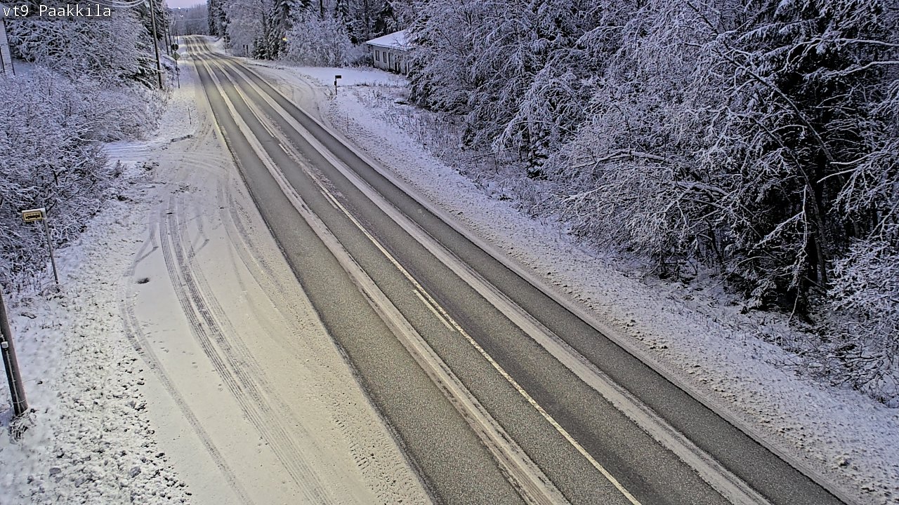 Kelikamerat Kuva Tie 9 Tuusniemi, Paakkila, Tuusniemi, Pohjois-Savo