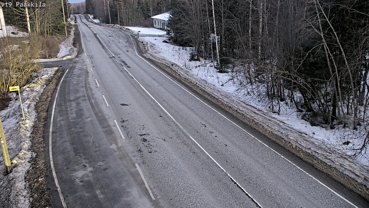 Kelikamerat Kuva Tie 9 Tuusniemi, Paakkila, Tuusniemi, Pohjois-Savo