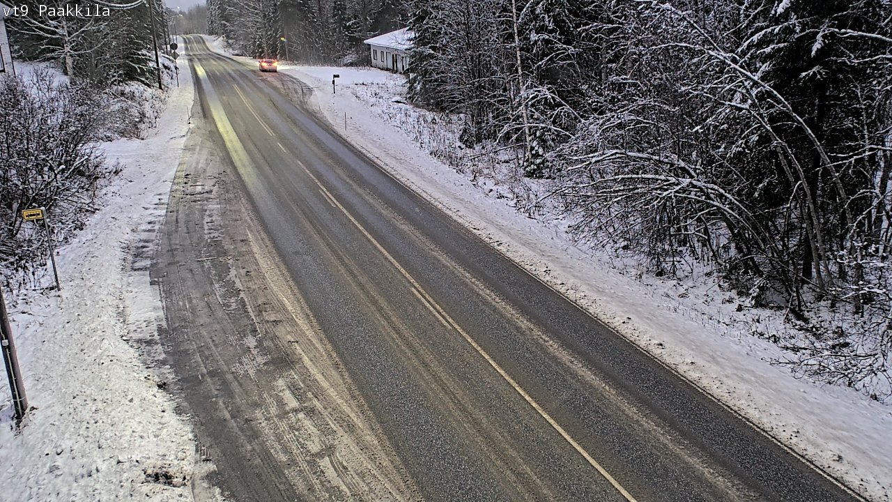 Weather Camera Image Road 9 Tuusniemi, Paakkila, Tuusniemi, Pohjois-Savo