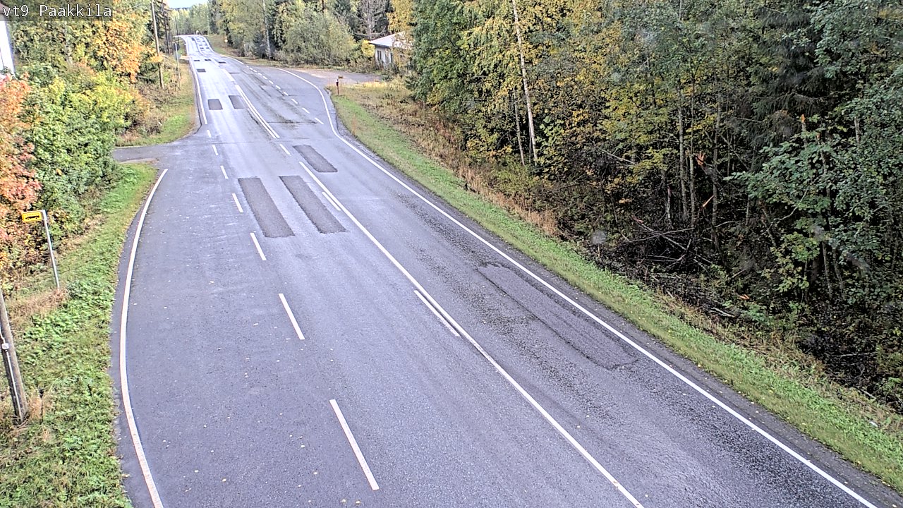 Kelikamerat Kuva Tie 9 Tuusniemi, Paakkila, Tuusniemi, Pohjois-Savo